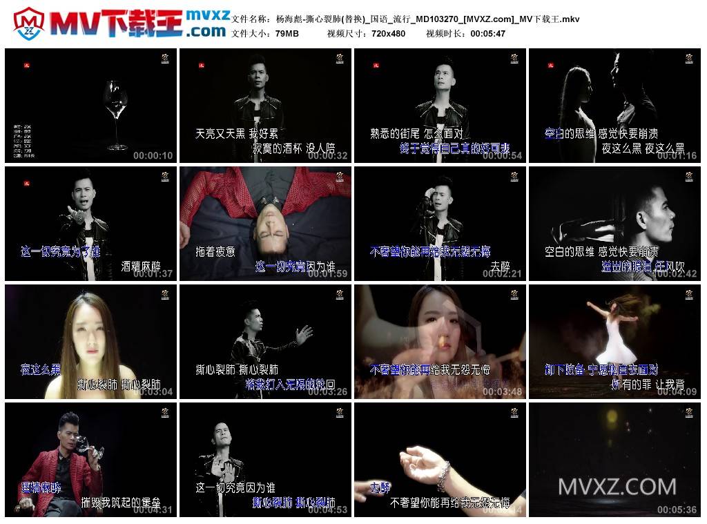 杨海彪-撕心裂肺(替换)_国语_流行_MD103270